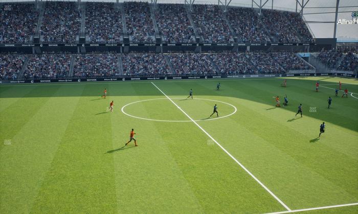 Allianz Field - Section 133 Seat View