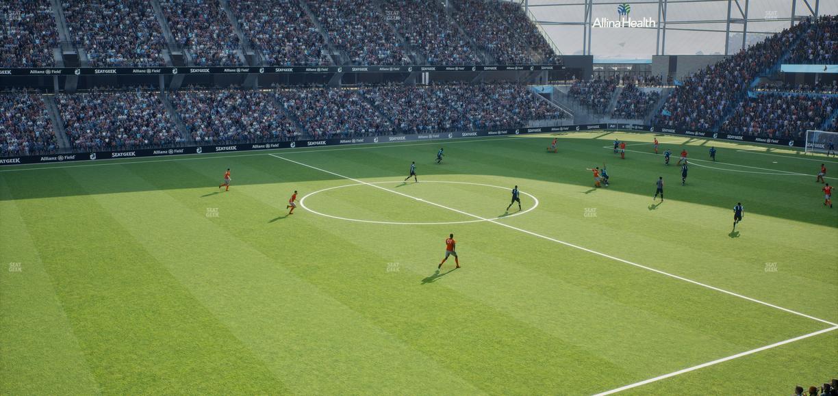 Allianz Field - Section 135 Seat View