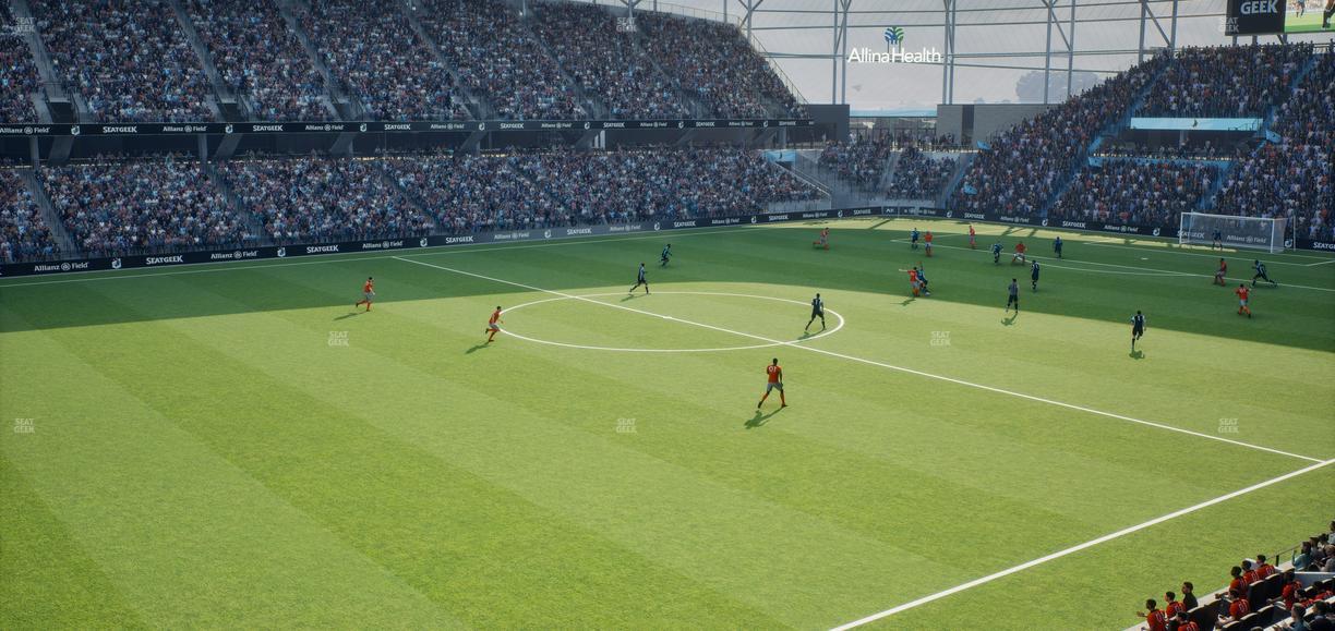 Allianz Field - Section 136 Seat View