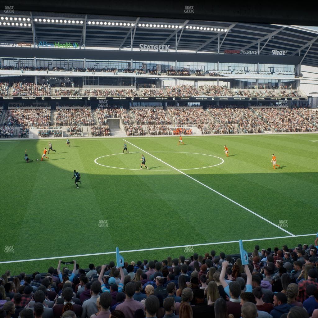 Allianz Field - Section 14 Seat View