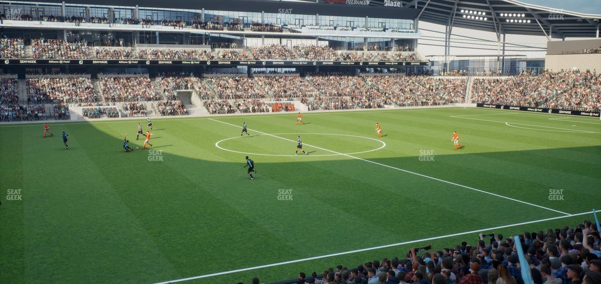 Allianz Field - Section 15 Seat View
