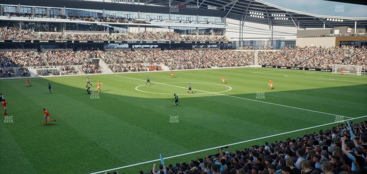 Allianz Field - Section 16 Seat View