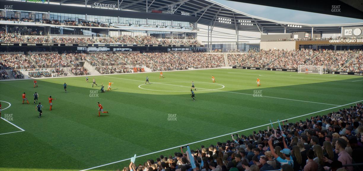 Allianz Field - Section 17 Seat View