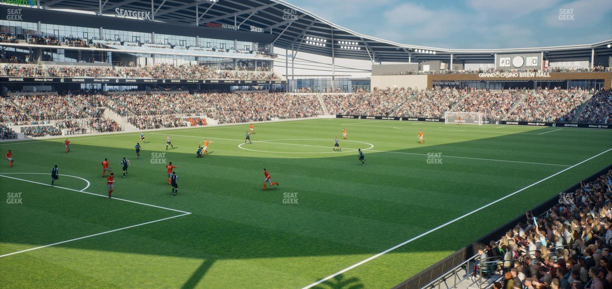 Allianz Field - Section 18 Seat View