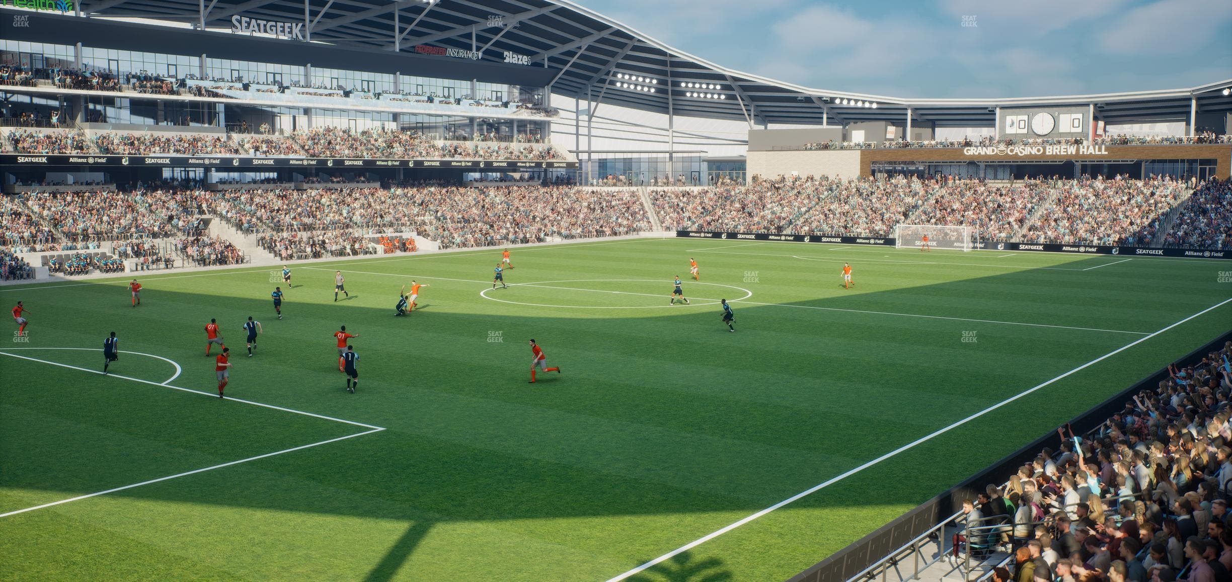 Allianz Field - Section 18 Seat View