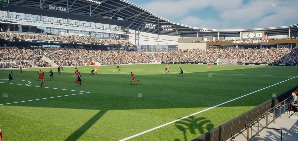 Allianz Field - Section 18 Seat View