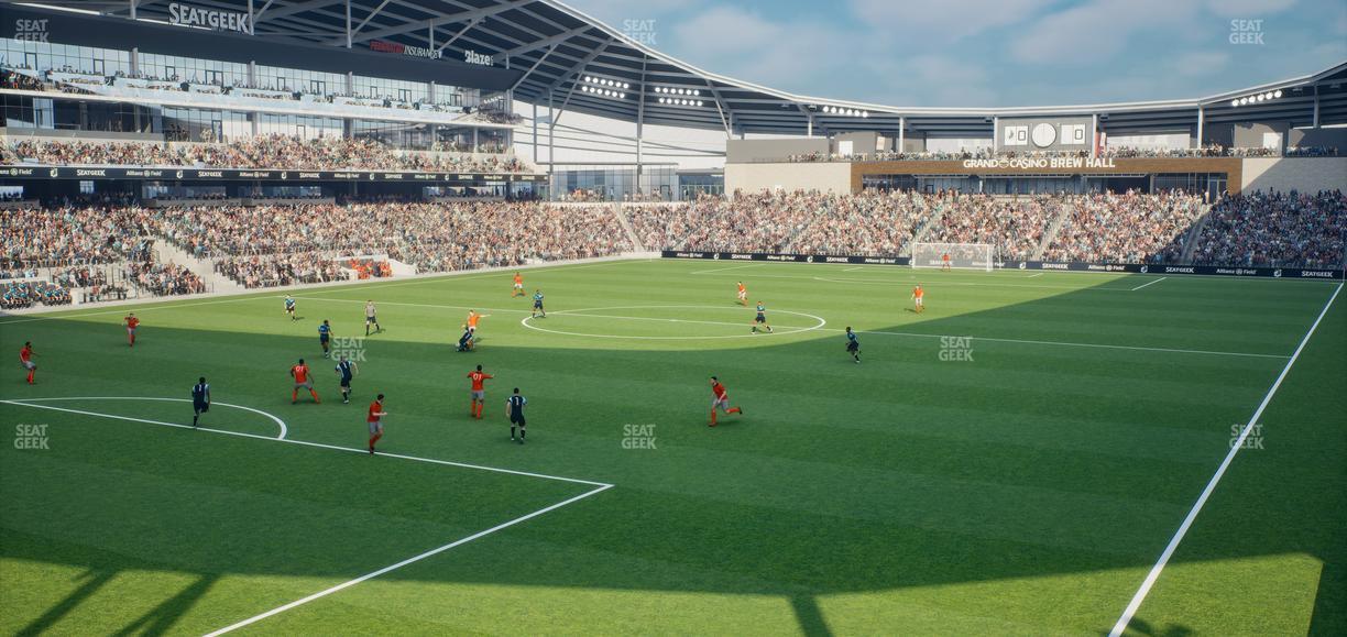 Allianz Field - Section 19 Seat View