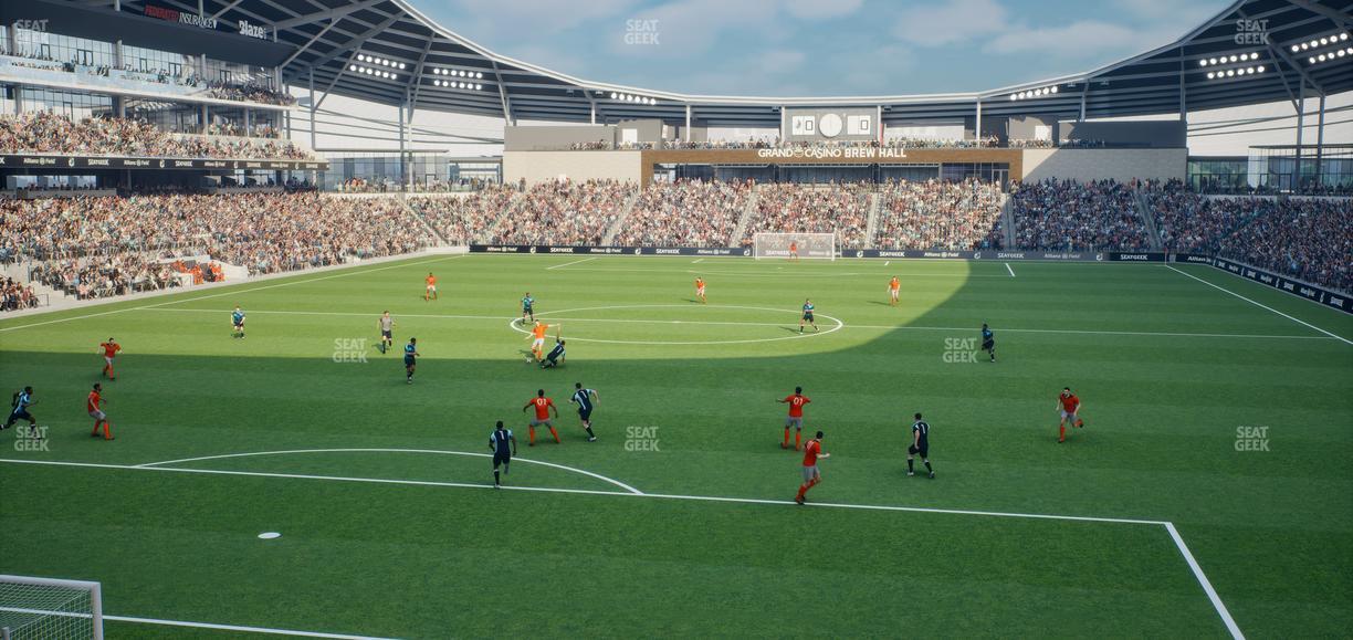 Allianz Field - Section 21 Ada Seat View