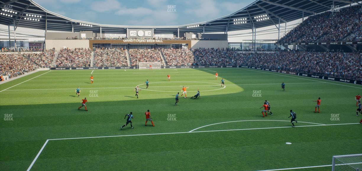 Allianz Field - Section 23 Ada Seat View