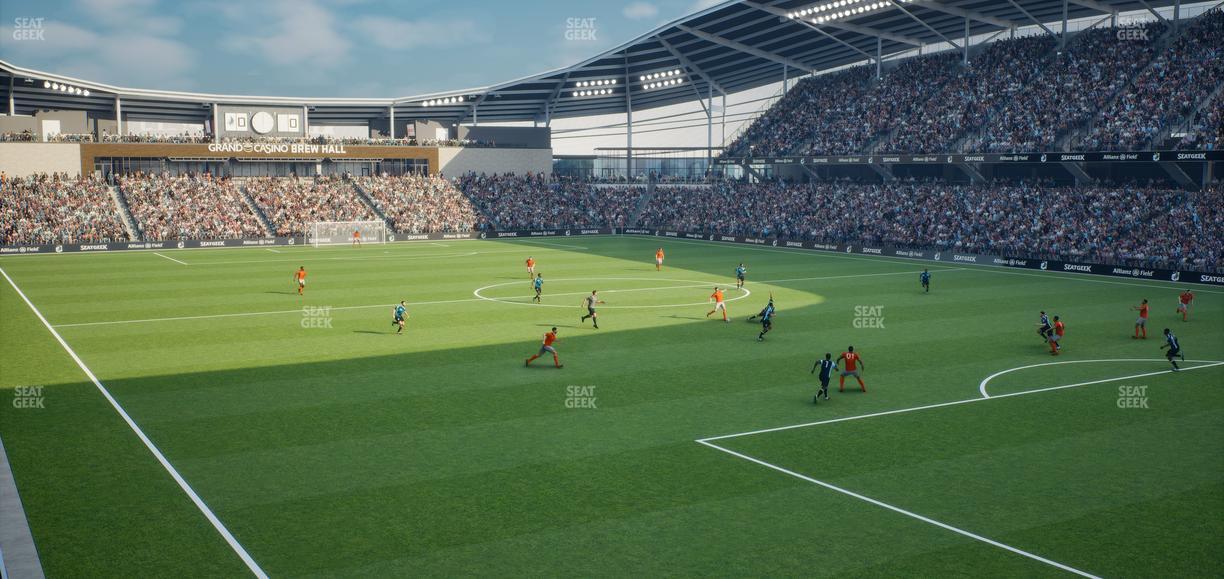 Allianz Field - Section 25 Seat View