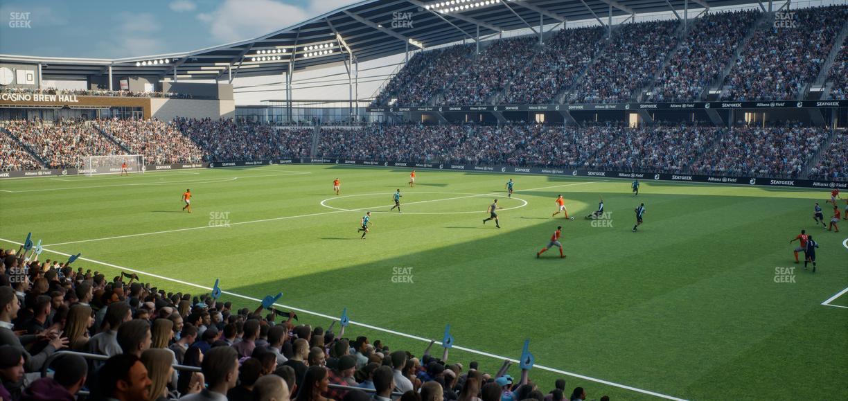 Allianz Field - Section 28 Seat View