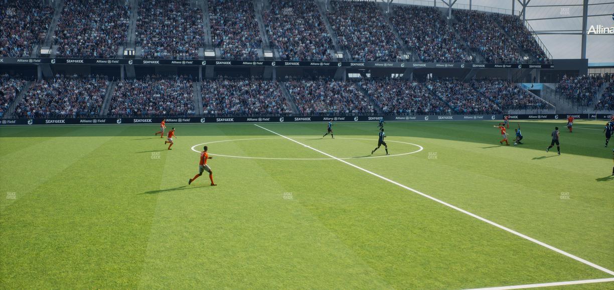 Allianz Field - Section 33 Seat View