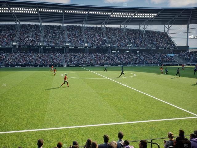 Allianz Field - Section 33 Seat View