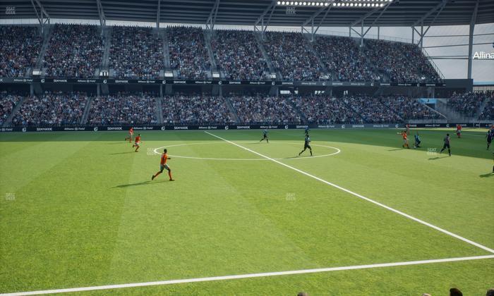 Allianz Field - Section 33 Seat View