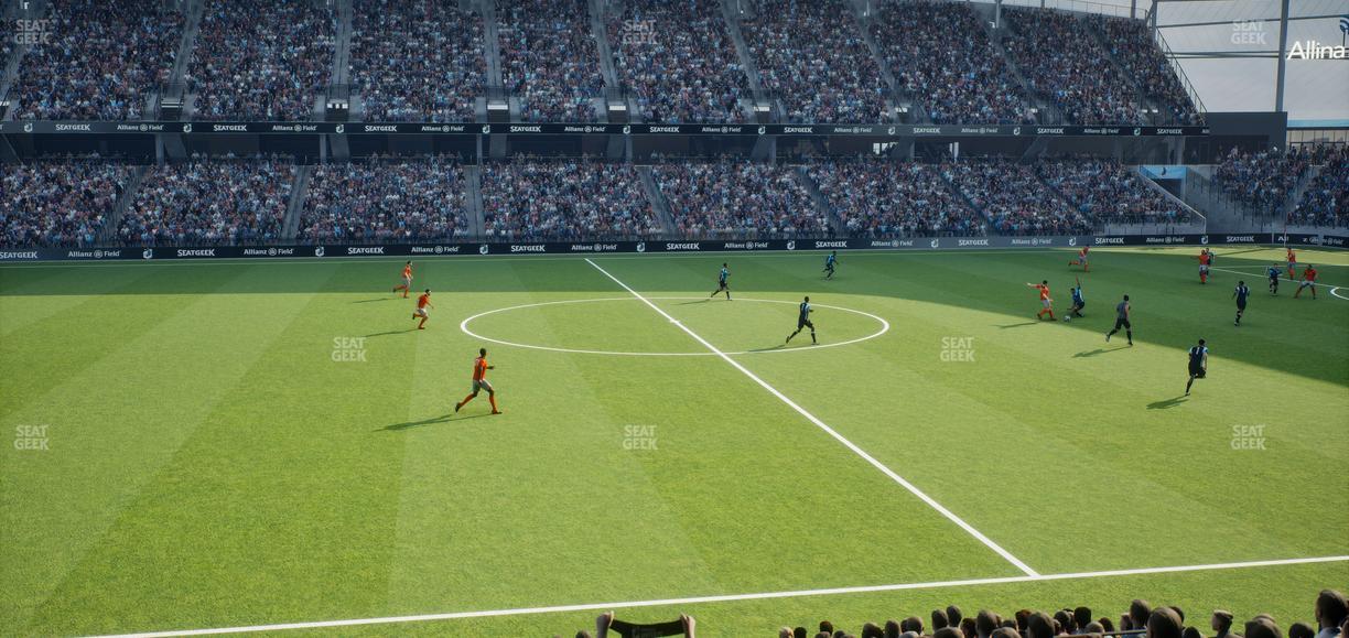 Allianz Field - Section 33 Seat View