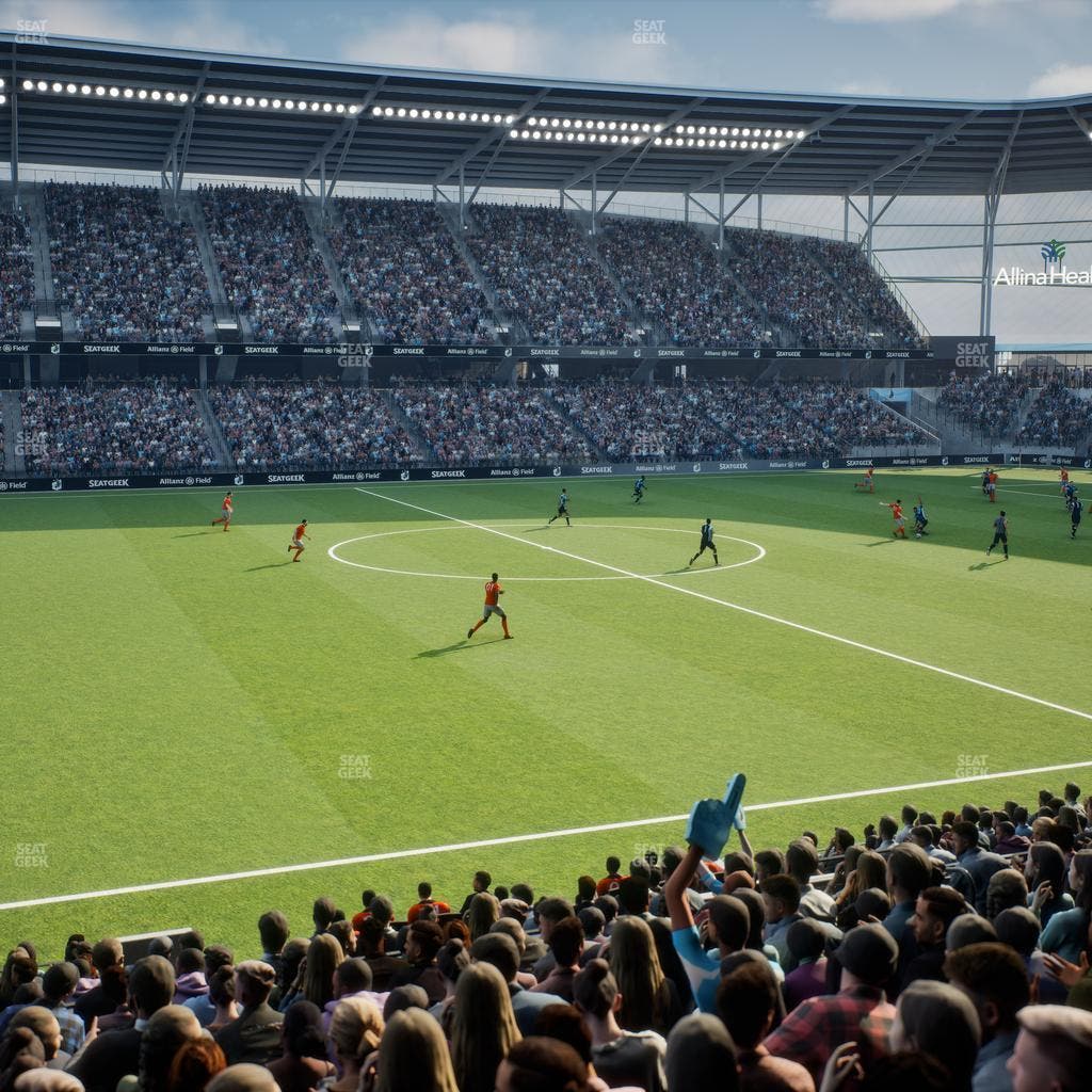 Allianz Field - Section 34 Seat View