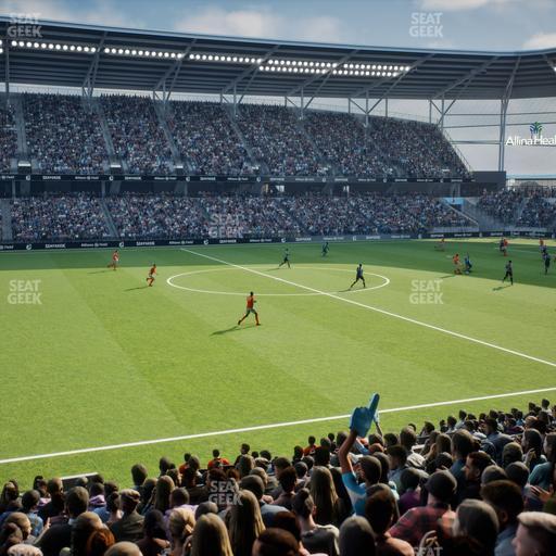 Allianz Field - Section 34 Seat View