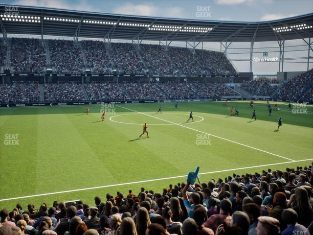 Allianz Field - Section 34 Seat View Allianz Field - Section 34 Seat View