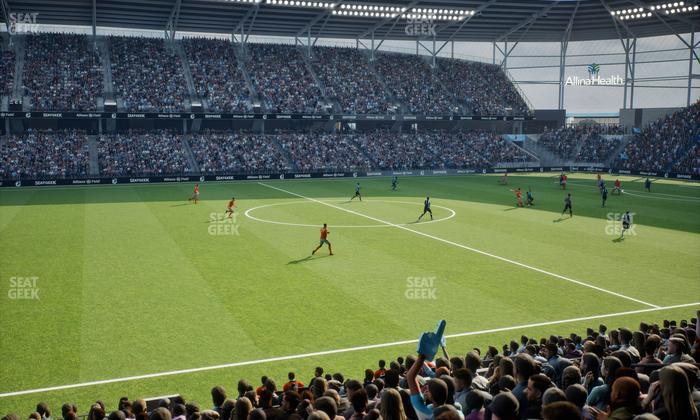 Allianz Field - Section 34 Seat View