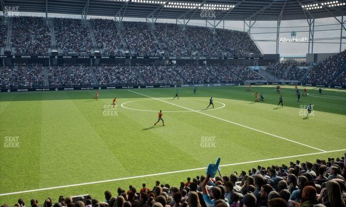 Allianz Field - Section 34 Seat View