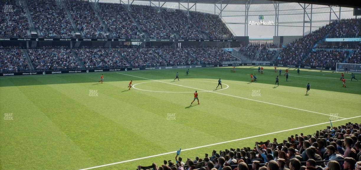 Allianz Field - Section 35 Seat View