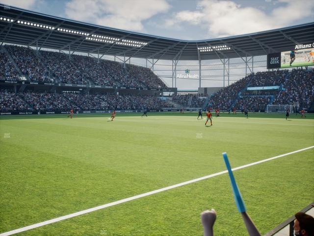 Allianz Field - Section 35 Seat View