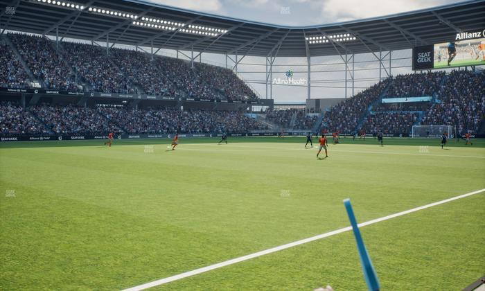 Allianz Field - Section 35 Seat View