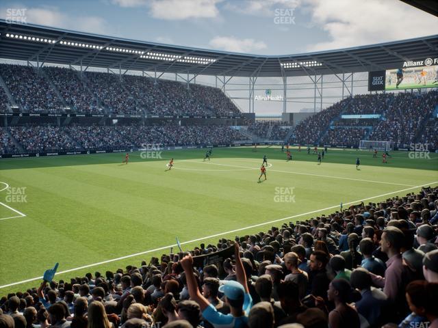 Allianz Field - Section 36 Seat View Allianz Field - Section 36 Seat View