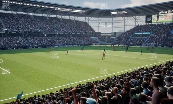 Allianz Field - Section 36 Seat View