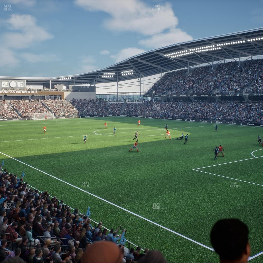 Allianz Field - Section Coors Light Loons Lounge Seat View