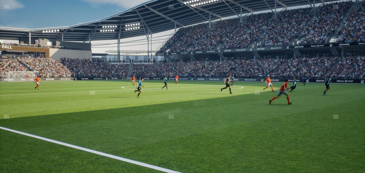 Allianz Field - Section Field Club 1 Seat View