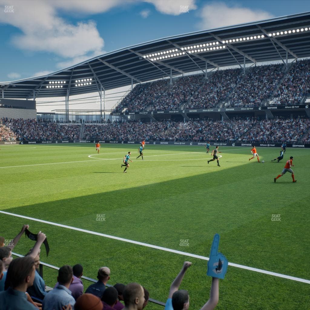 Allianz Field - Section Field Club 1 Seat View