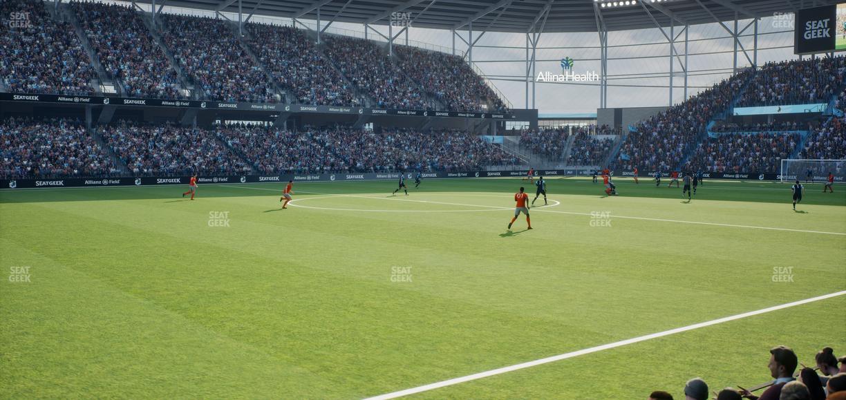 Allianz Field - Section Field Club 10 Seat View