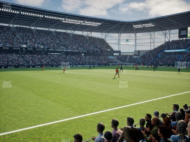 Allianz Field - Section Field Club 10 Seat View