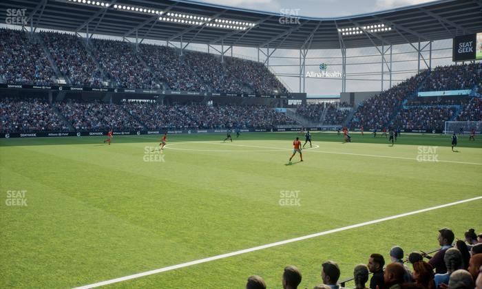 Allianz Field - Section Field Club 10 Seat View