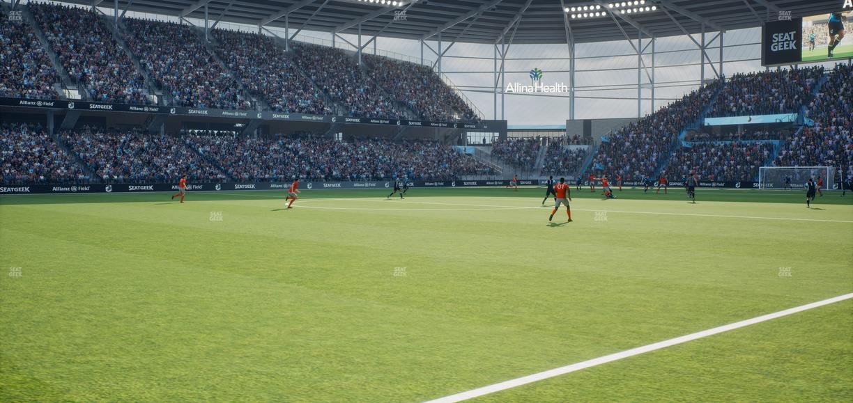 Allianz Field - Section Field Club 10 Seat View