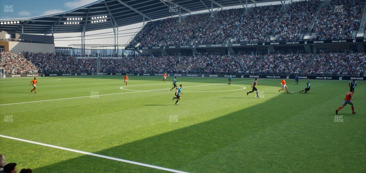 Allianz Field - Section Field Club 2 Seat View