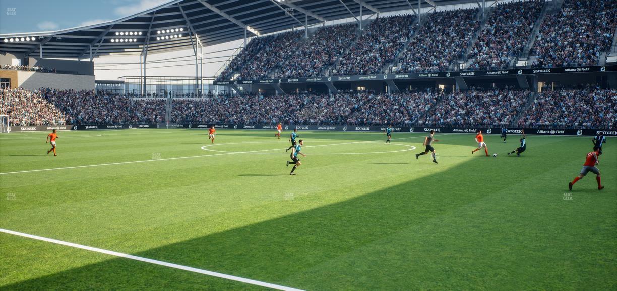 Allianz Field - Section Field Club 2 Seat View