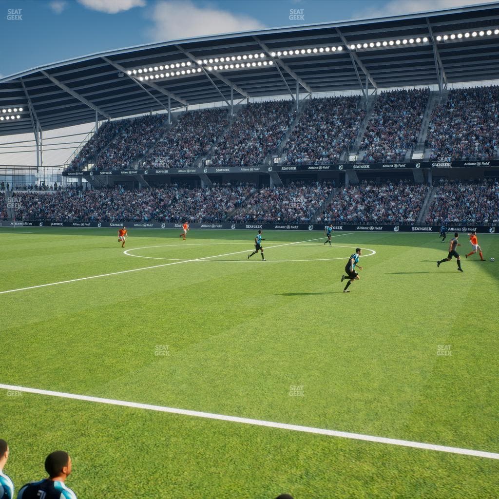 Allianz Field - Section Field Club 3 Seat View