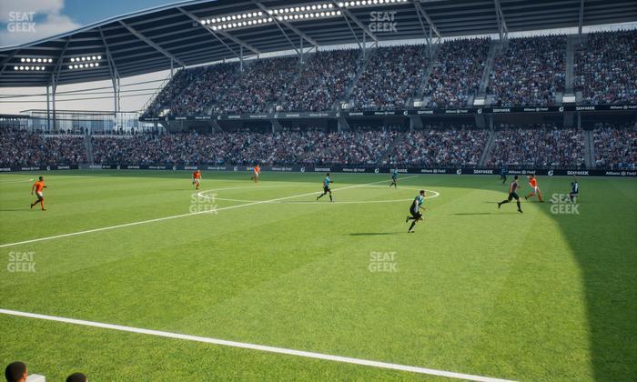 Allianz Field - Section Field Club 3 Seat View