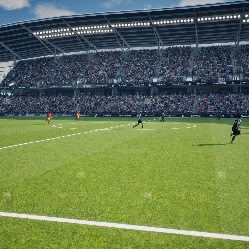 Allianz Field - Section Field Club 4 Seat View