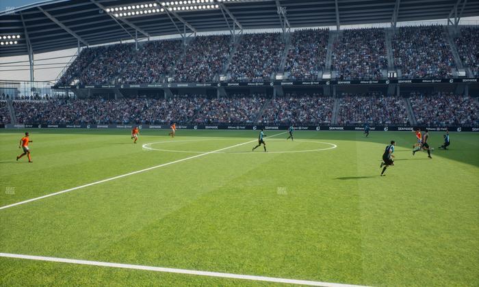 Allianz Field - Section Field Club 4 Seat View