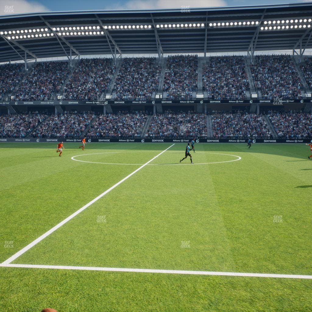 Allianz Field - Section Field Club 5 Seat View