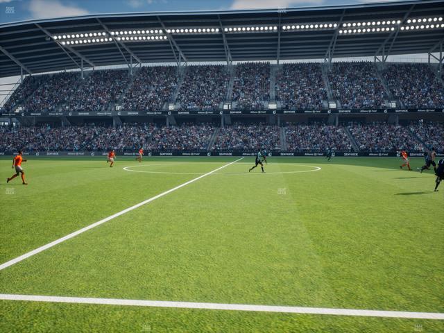 Allianz Field - Section Field Club 5 Seat View