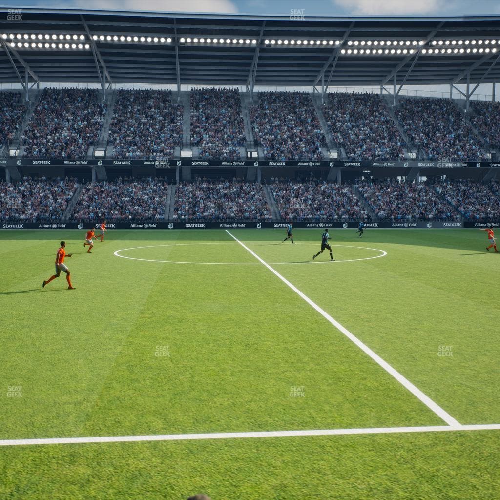 Allianz Field - Section Field Club 6 Seat View
