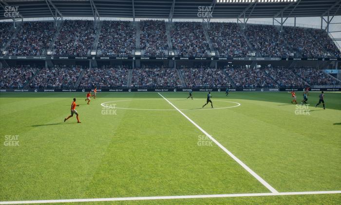 Allianz Field - Section Field Club 6 Seat View