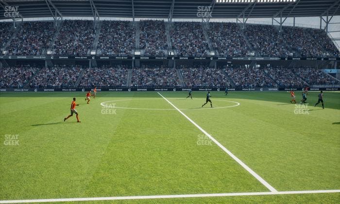 Allianz Field - Section Field Club 6 Seat View