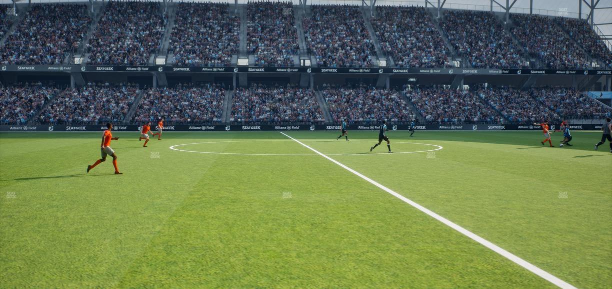 Allianz Field - Section Field Club 6 Seat View