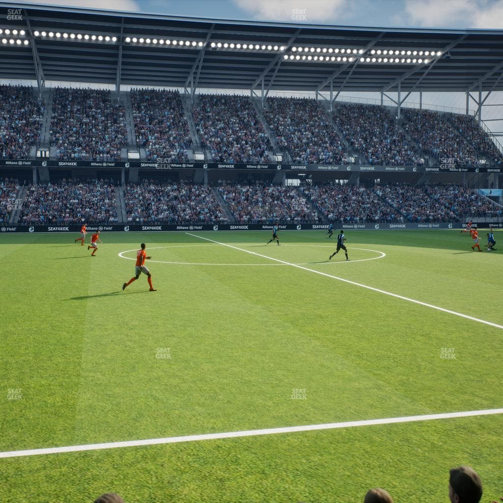 Allianz Field - Section Field Club 7 Seat View
