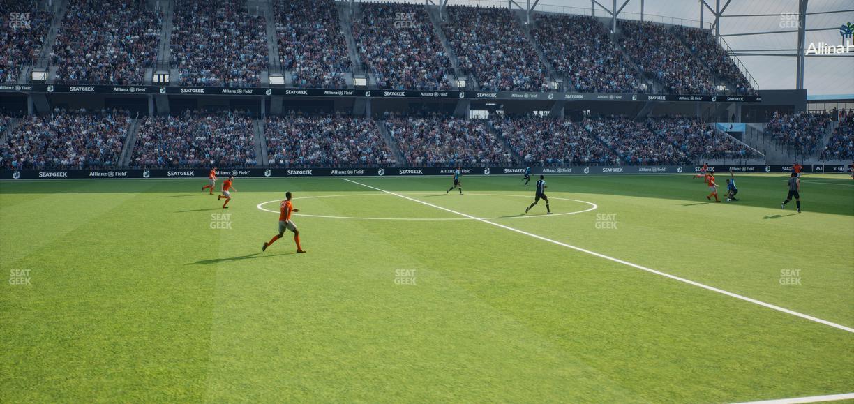 Allianz Field - Section Field Club 7 Seat View